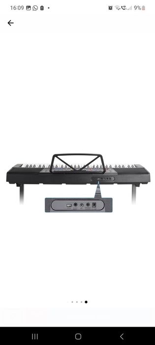 Sintetizator Timeless Tools, cu 61 clape, suport si taburet, USB