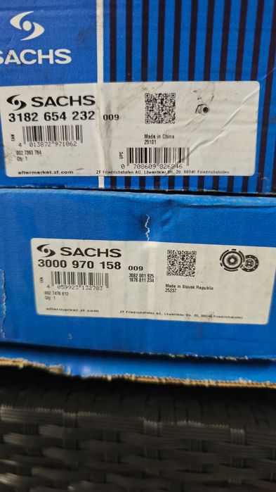 Комплект нов съединител Sachs  Опел Зафира 1.9 CDTI