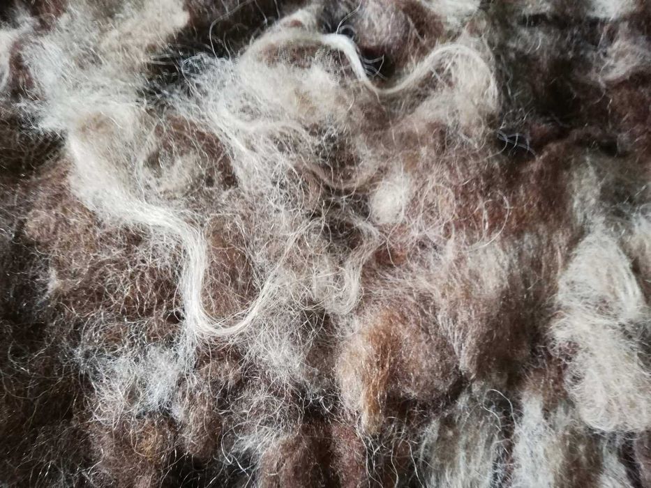 Вълна за ИГЛОНАБИВАНЕ, ПЛЪСТЕНЕ-прана, дарачена, естествени цветове
