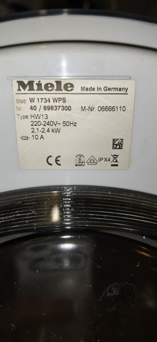Miele w 1734 wps