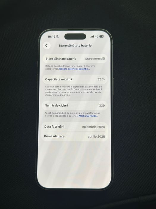 iPhone 16 pro 128 gb