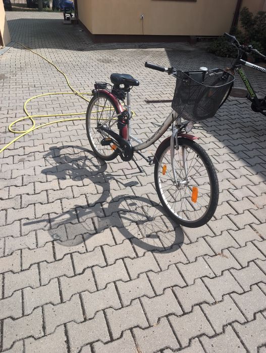Bicicleta de moda veche