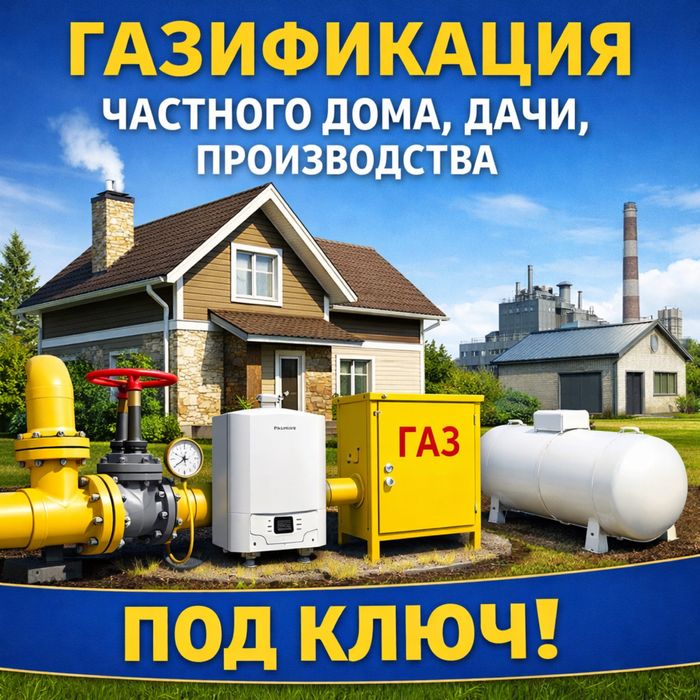 Газификация дома под ключ / Газосварочные работы / Врезка/Сварщик
