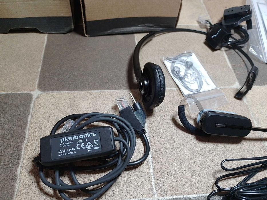 Casti audio wireless Plantronics CS540 / DECT /set 2 bucati