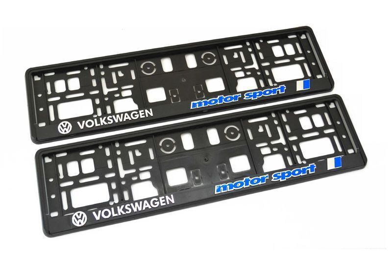 Рамки за регистрационен номер Volkswagen - GTI, R Line, Motor sport
