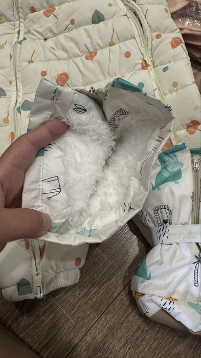 Зимний Комбинезон с сапожками