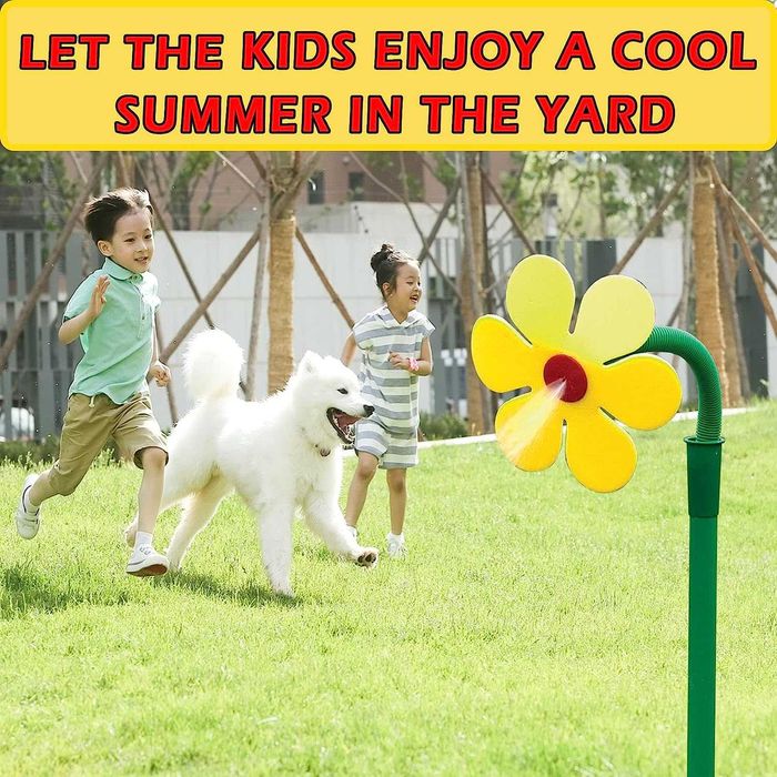 Танцуващо цвете- пръскачка- 102 см- Crazy Flower- 3 цвята