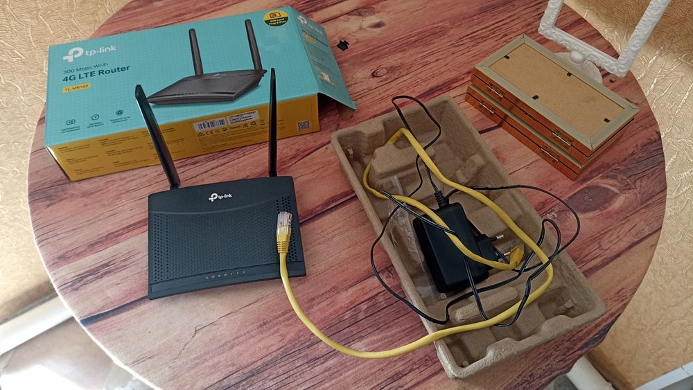 4g lte роутер tp link tl-mr 100