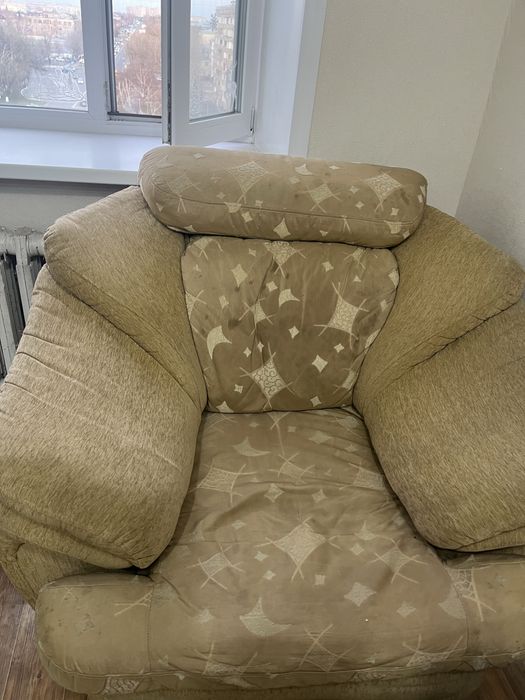 Диван раскладной с креслами