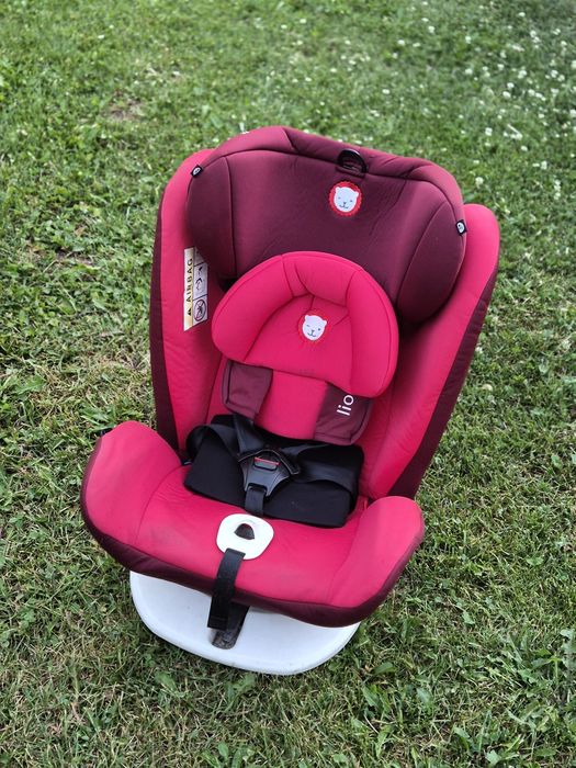 Scaun Auto Rotativ 360° Lionelo Bastiaan, ISOFIX, 0-36 kg, Roșu