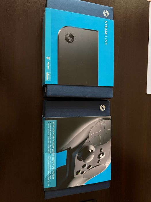 Steam Controller + Steam Link комплект (като нови, с кутии)