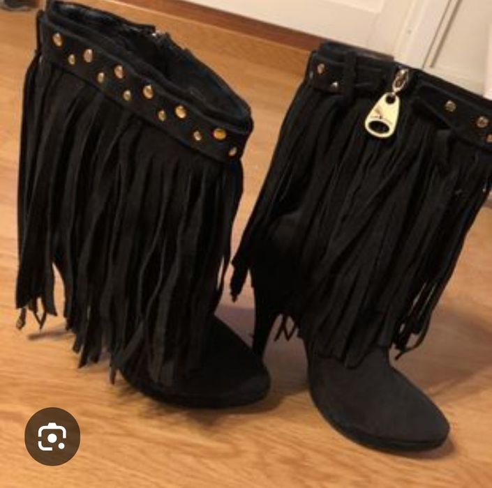 Боти велур с ресни, Friis Company, Gucci