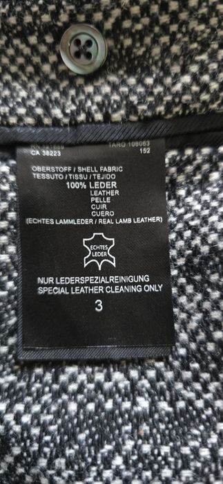 Palton / Parka piele naturală miel Drykorn Taro