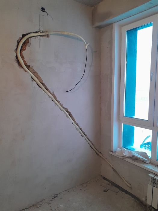 Установка  кондиционера