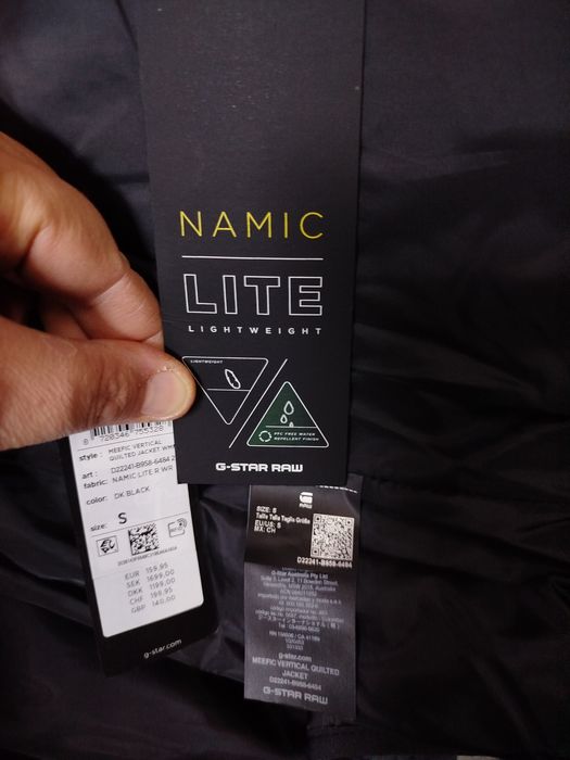 Водоустойчиво яке G-Star Raw Meefic S ново дамско оригинално