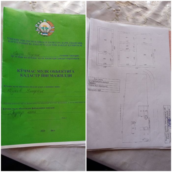 23 sotxli yer sotiladi