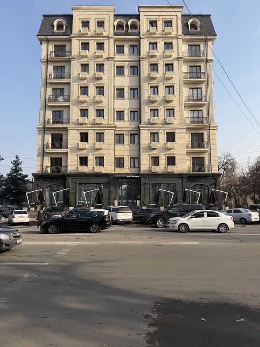 Новостройка ЖК Sayram 3-4 комнатная 2 этаж, 97м2.Коробка.Есть Кадастр