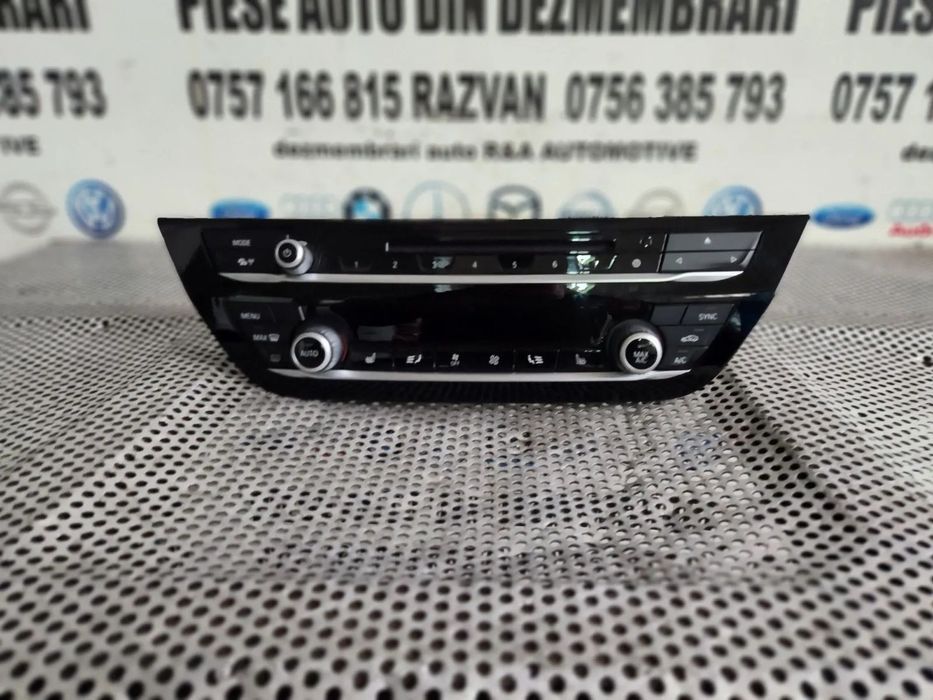Panou Modul Comenzi Clima Climatronic Radio Cd Navi Bmw X3 X4 G01 G02 Volan Stanga Cod  Dezmembrez