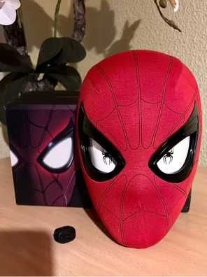 Електронна маска на Спайдърмен Spiderman Mигащи очи Светлини с Пръстен