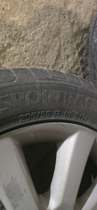 16" лети джанти с летни гуми ТОЙОТА