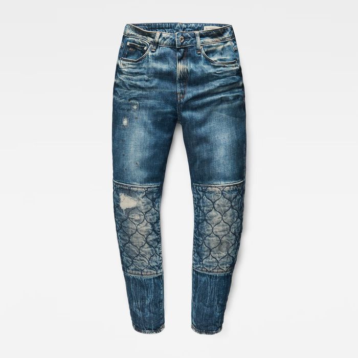 G-Star RAW 3301 Quilted Denim Mid Waist Boyfriend 7/8  ОРИГИНАЛНИ дамски дънки - 25-26