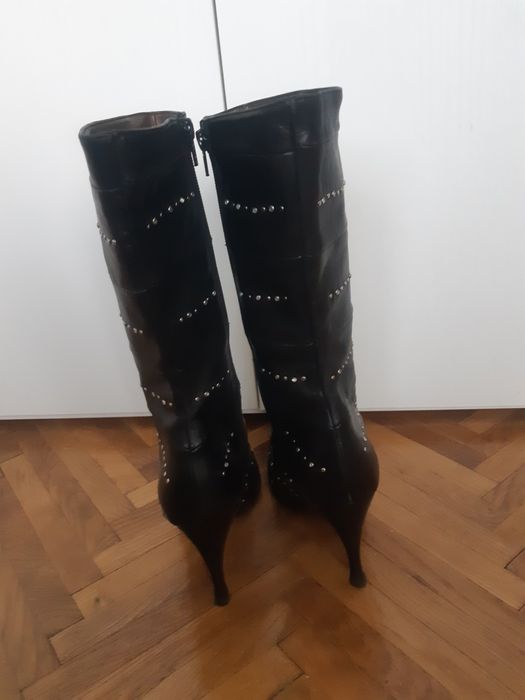 Cizme din piele naturala Dolce Vita