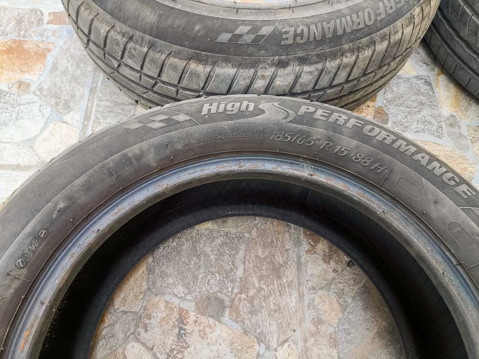 4 броя летни гуми 185/65 R15