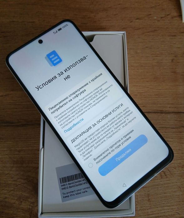 HONOR X7d с Гаранция