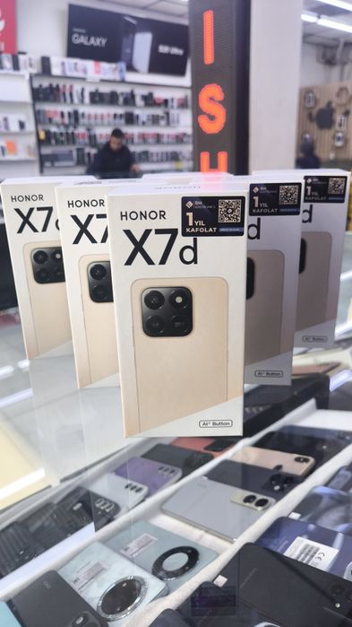 xonor X7 d 8/256 yangi qora