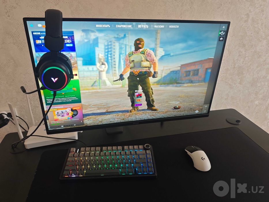 Игровой ПК +полный комплект геймера - Ryzen 7 7800X3D, RTX 5060