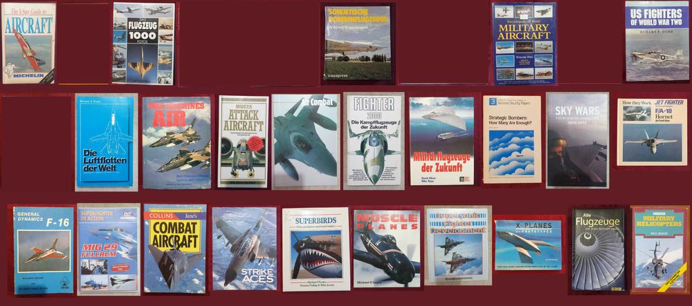 Бойна и цивилна авиация - 18 книги