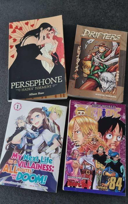 Манга, различни заглавия, единични томове, английски език