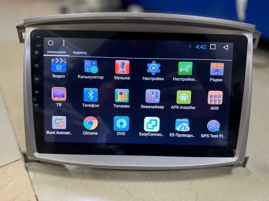 Проигрыватель, автомагнитола Android на Toyota Land Cruiser 100