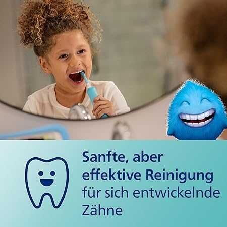 Звукова електрическа четка за зъби за деца 3+ Philips Sonicare HX6322/12