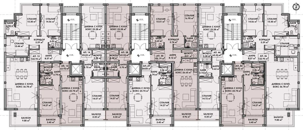 Продава се Двустаен апартамент в София, Малинова долина - 77 кв.м за 1676 €/кв.м - Снимка #13
