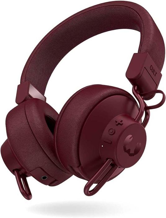 Sigilat Casti on-ear fara fir Fresh & Rebel Cult Ruby Red