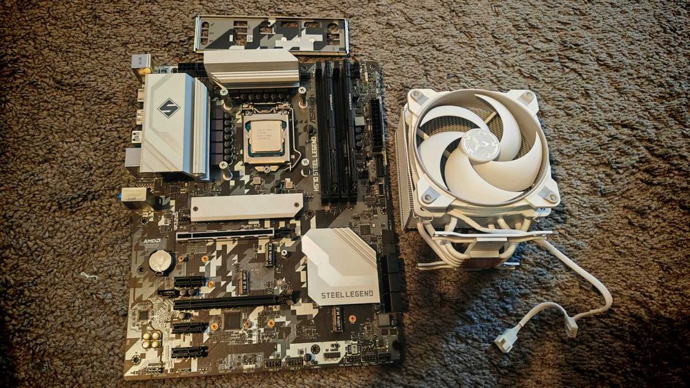 ASRock H570 Steel Legend + Intel I5-11500, 6 cores + 16GB РАМ