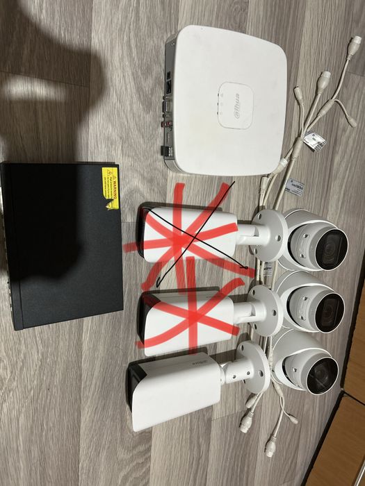 Продам IP видеокамеры Dahua 3 шт.