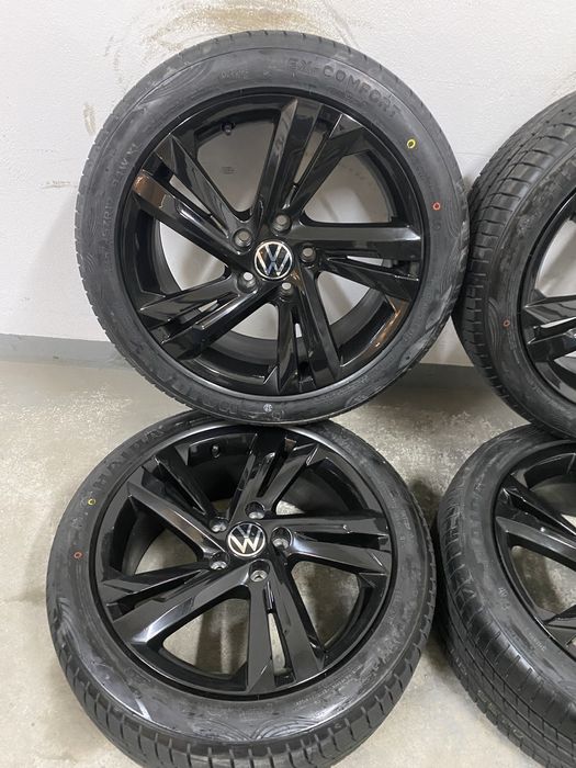 Jante 17 originale Vw Golf 7 8Touran anvelope vara Noi