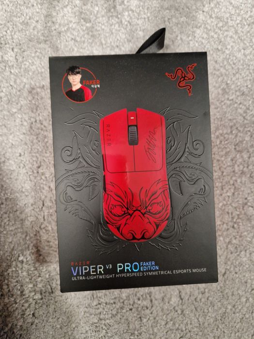 Mouse Razer, VIPER V3 PRO Faker Edition, wireless, 54g, 35K DPI, 95h , Sigilat
rz01-05120500-r3m1