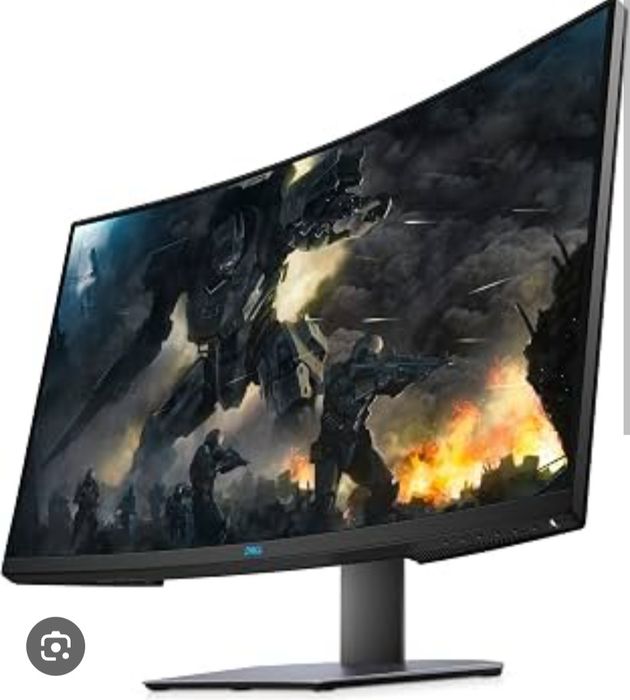 Monitor curbat Dell 32 Inch 3320DGF Nou