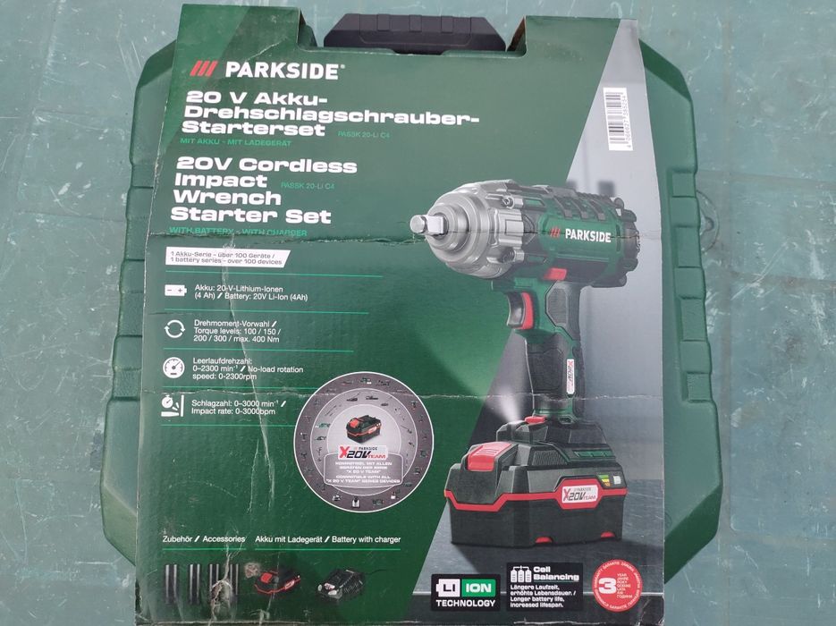 Ударен гайковерт Parkside