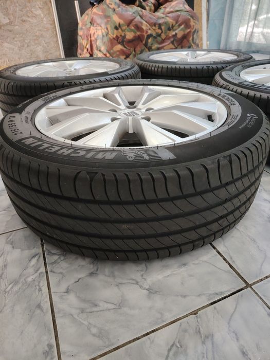 Jante originale seat + cauciucuri  MICHELIN