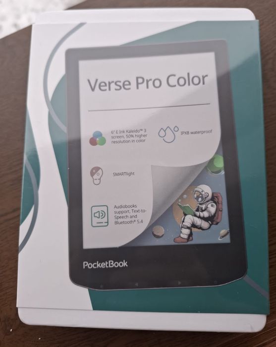 eBook PocketBook Verse Pro Color 634, 6", E-Ink Kaleido 3, 16GB, Wi-Fi