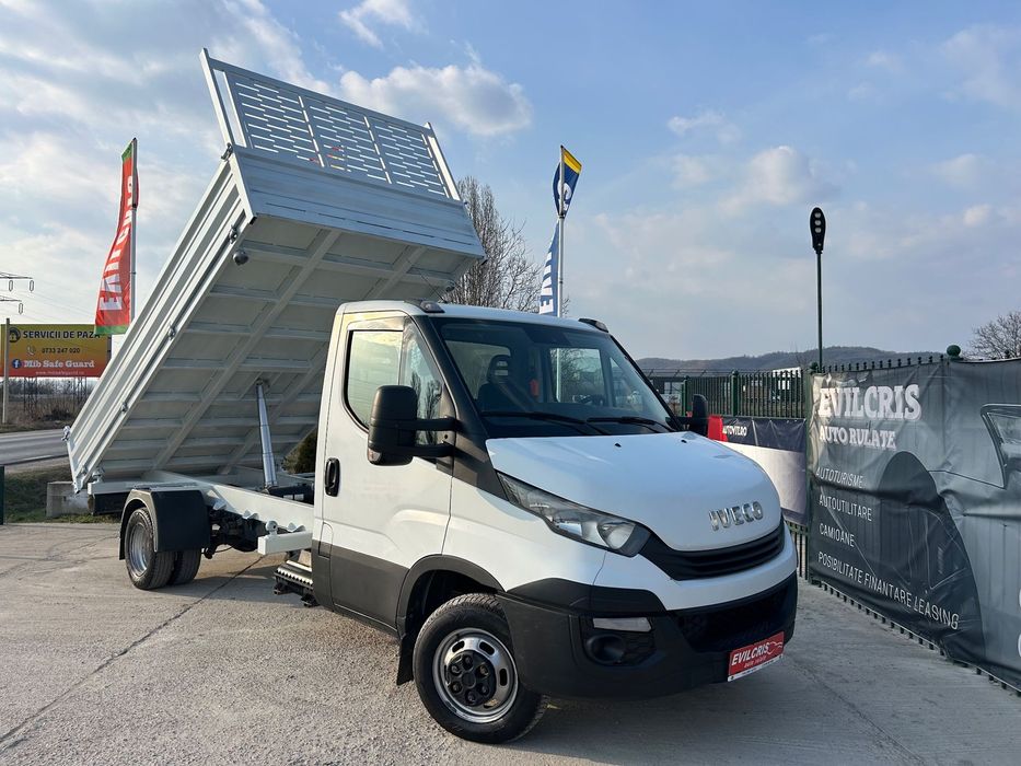 Iveco Daily 3.0 D BASCULABIL Posibilitate LEASING/ 3000 cmc/ bena 4.2 m lungime/AC/ TVA Deductibil