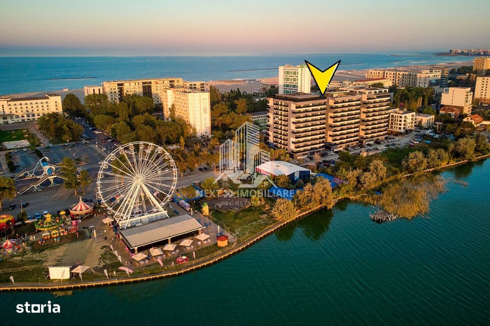 Apartament 3 camere la alb, Mamaia, Lacul Siutghiol