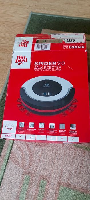 Прахусмокачка робот-dirt devil