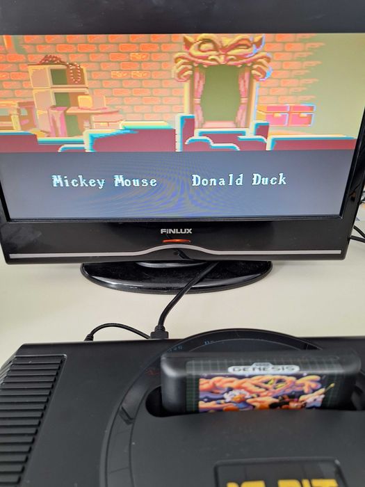 World of Illusion video game Sega Genesis