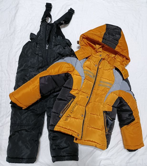 Детский зимний комбинезон с курткой