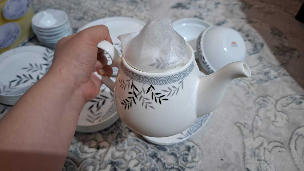 Набор посуды 34 штуки Новый